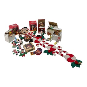 Vintage Disney Christmas Ornament Collection Lot