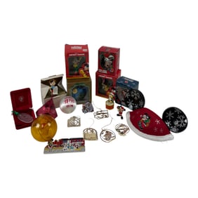 Vintage Disney Christmas Ornament Collection Lot