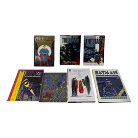 Vintage Marvels Stephen King And Dc Graphic Novels Lot With Sealed Archive Editin Superman Volume 2