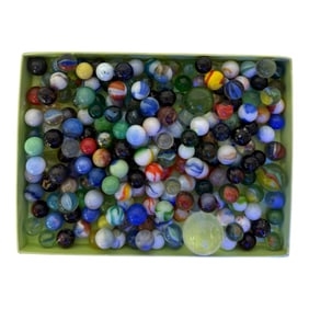 Vintage Assorted Marbles Collection Lot