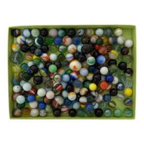 Vintage Assorted Marbles Collection Lot