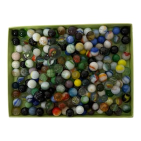 Vintage Assorted Marbles Collection Lot