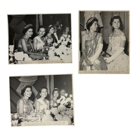 Vintage 8 in x 10 in Greecian Royal Famiy Photo Lot