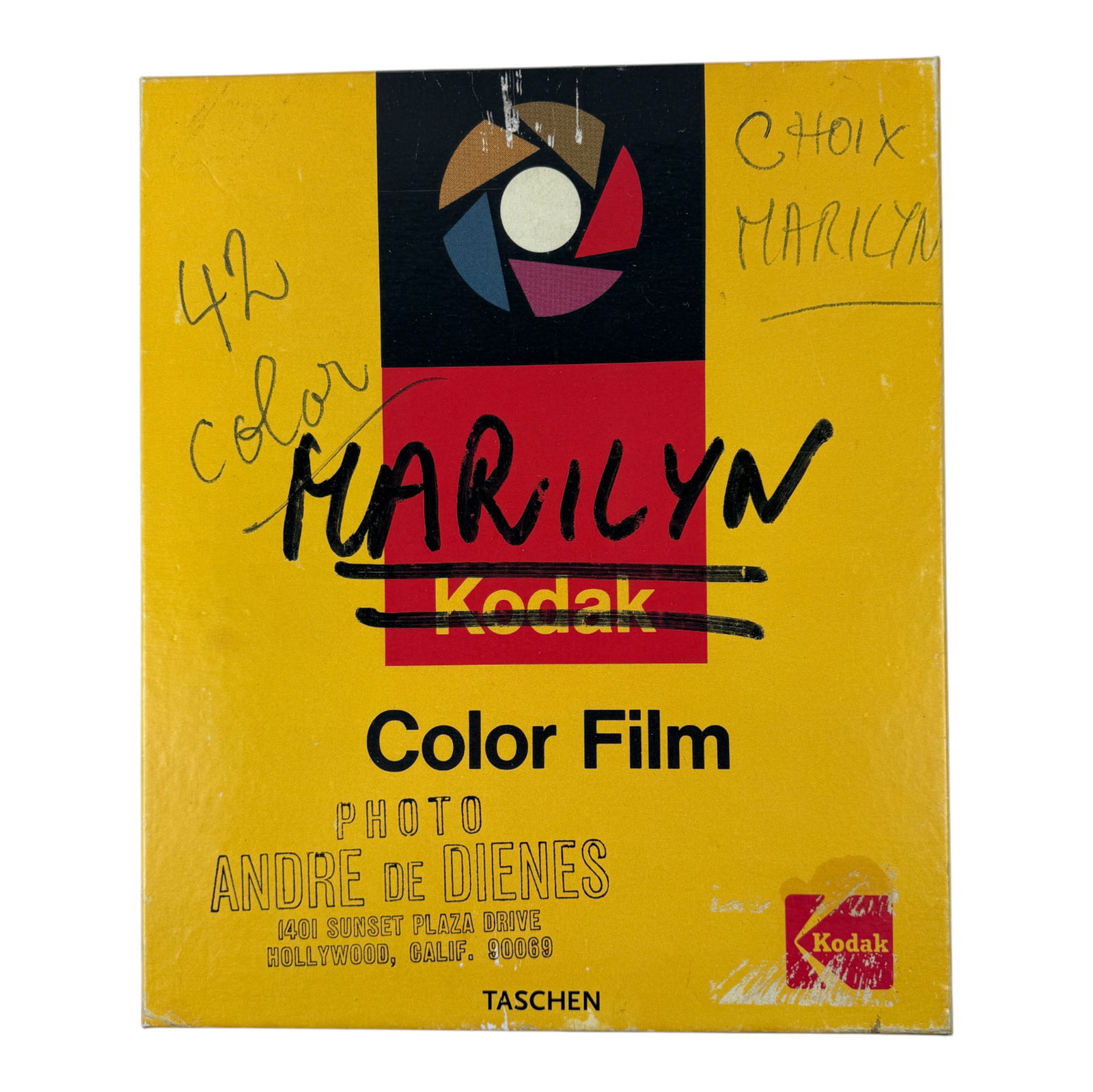 Vintage Marilyn Monroe Taschen/ Andre de Dienes 2002 LE Boxed Book Set + Bonus Photo (1 of 5)