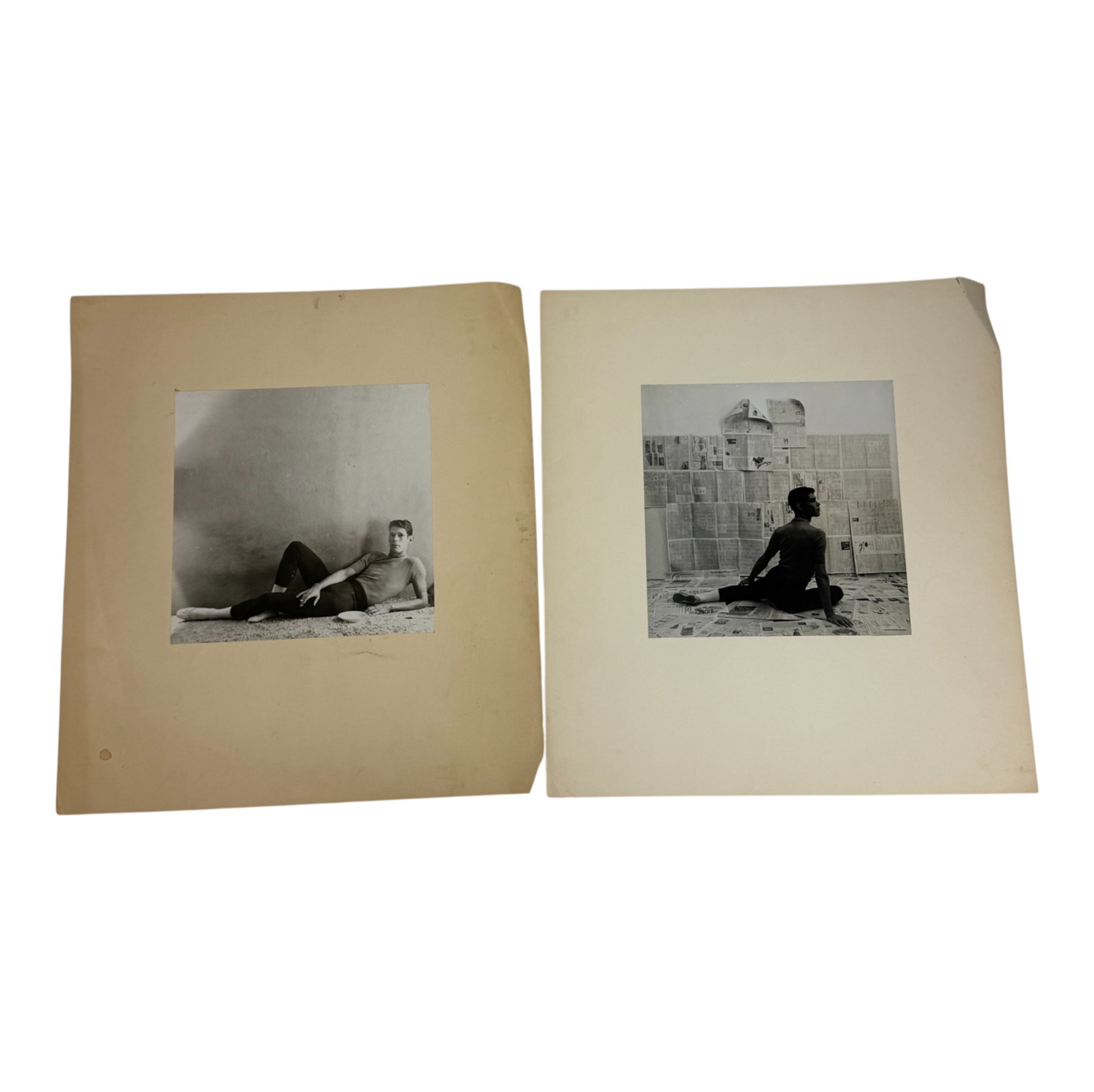 Vintage Silver Gelatin Mid Century Male Interest Photography: Vintage Silver Gelatin Mid Century Photography 13.5 in x 15.5 in