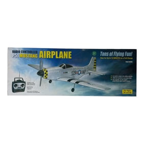 Vintage Radio Controlled P51 Mustang