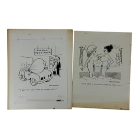 Vintage Earl Engleman Erotica Comic Illustrstion Art