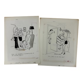 Vintage Earl Engleman Erotica Comic Illustrstion Art