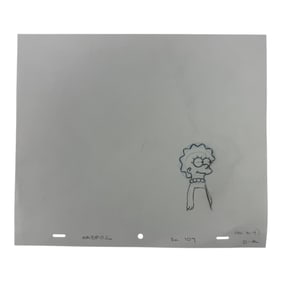 The Simpsons Original Hand Drawn Storyboard Animation Art