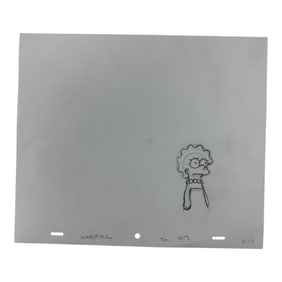 The Simpsons Original Hand Drawn Storyboard Animation Art