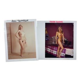 Vintage Nude Polaroid Erotica Burlesque Photo