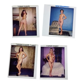 Vintage Nude Polaroid Erotica Burlesque Photo