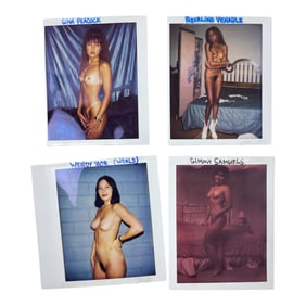 Vintage Nude Polaroid Erotica Burlesque Photo