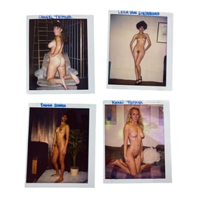 Vintage Nude Polaroid Erotica Burlesque Photo
