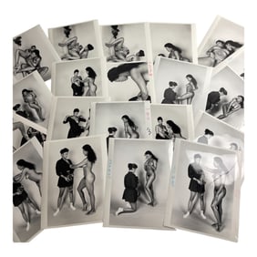 Vintage Nude Erotic ADULT Photo Collection Of Movie & Magazine Photoshoot Photos