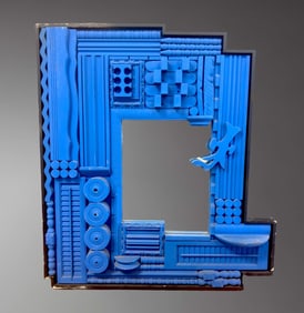 Mid-Century Design Mirror by Stanley Felderman