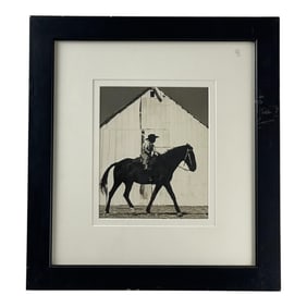 George Hurrell - Silver Gelatin of Palos Verdes Ranch, Signed Dated and Stamped