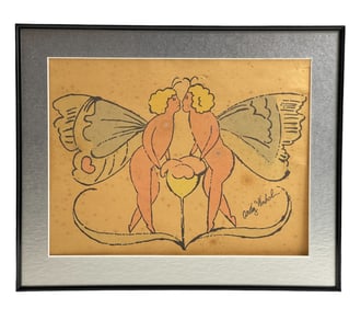 Andy Warhol (1928-1987) - In The Bottom of My Garden Hand Signed Print