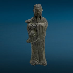 Chinese Bronze Immortal Buddha Statue