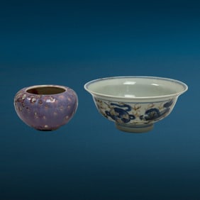 Chinese Porcelain Bowl Collection Lot of 2