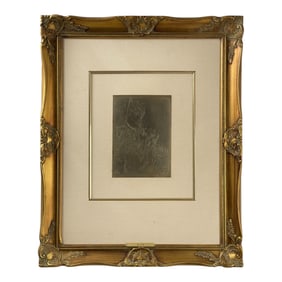 Salvador Dali (1904-1989) El Cid Solid Silver Etching 173/300