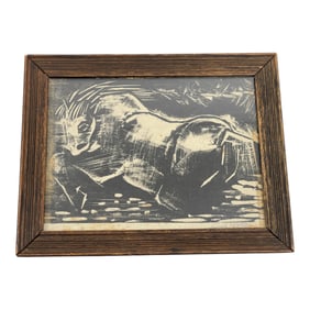 Emil Nolde (1867-1956) Signed Woodblock Print