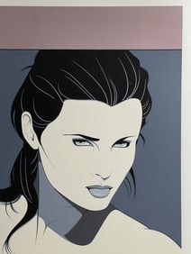 Patrick Nagel - Dakota Commemorative Serigraph 1988
