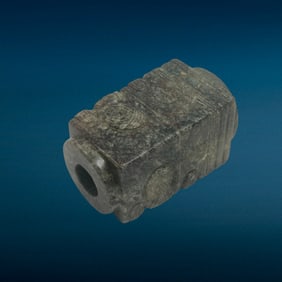 Antique Chinese Archaic Carved Jade Cong