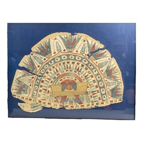 Ancient Egyptian Coptic Linen Textile Fragment