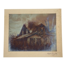Alfred Stieglitz Signed Photograph Rare