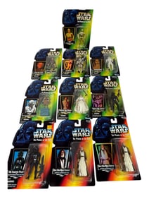 Vintage Star Wars Toy Action Figure Collection Lot