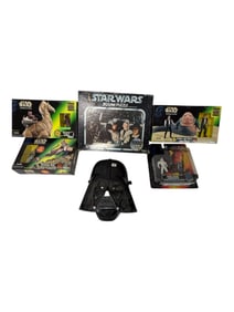 Vintage Star Wars Toy Action Figure Collection Lot