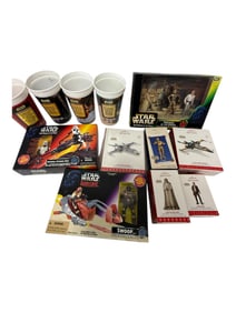 Vintage Star Wars Toy Action Figure Collection Lot