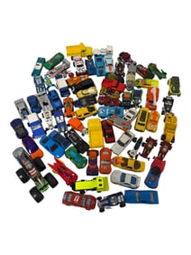 Large Lot of Vintage Toy Car Loose Hotwheels 70 +