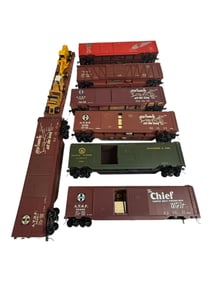 Vintage Train Locomotive Collection Lot