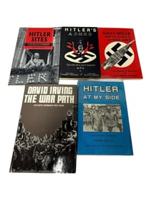 Vintage World War II Adolf Hilter Historical Book Lot