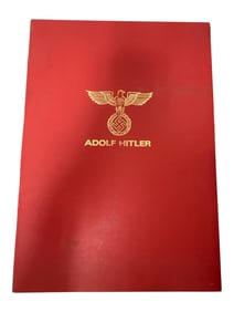 Vintage World War II Adolf Hilter Historical Book Lot