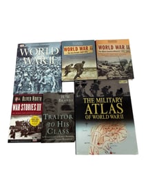 Vintage World War II Adolf Hilter Historical Book Lot