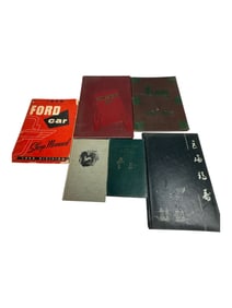 Vintage 1950-1950 books Car manuals Yearbooks