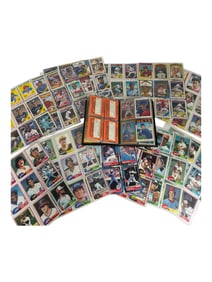 Vintage 1980s Baseball Trading Card Lot