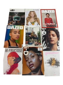 Vintage Fashion Art Magazine Collection Lot