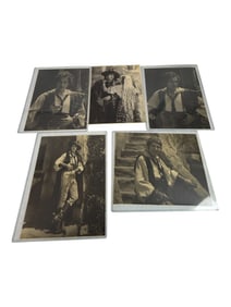Antique black White photos of Warner Baxter & Dorothy Burgess in Old Arizona