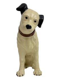 Nipper RCA Dog Ceramic Statue