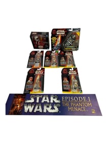 Vintage Star Wars Toys Action Figure Lot