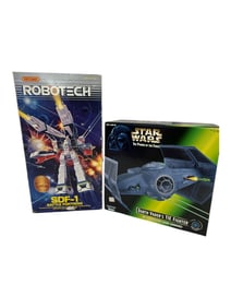 Vintage Star Wars Toys Action Figure Matchbox Robotech Lot