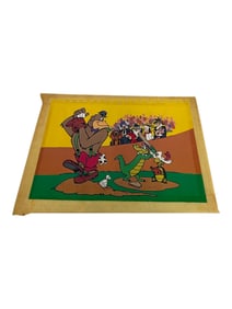 Vintage Animation Cell Magilla Gorilla Wally Gator Hanna-Barbera Artwork
