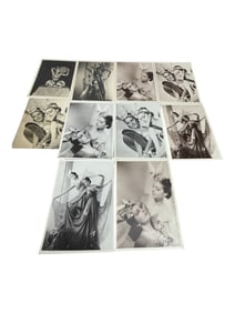 Original Black & White Vintage Hollywood Star Photo Lot