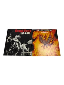 Vintage Vinyl Records Grand Funk Live Album and Phoenix