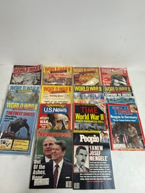World War II Magazine Book Lot