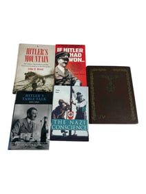 Hitler Axis Powers World War II Hard & Softcover Book lot